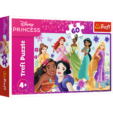 TREFL DISNEY PRINCESS Puzle Princeses, 60 gab.