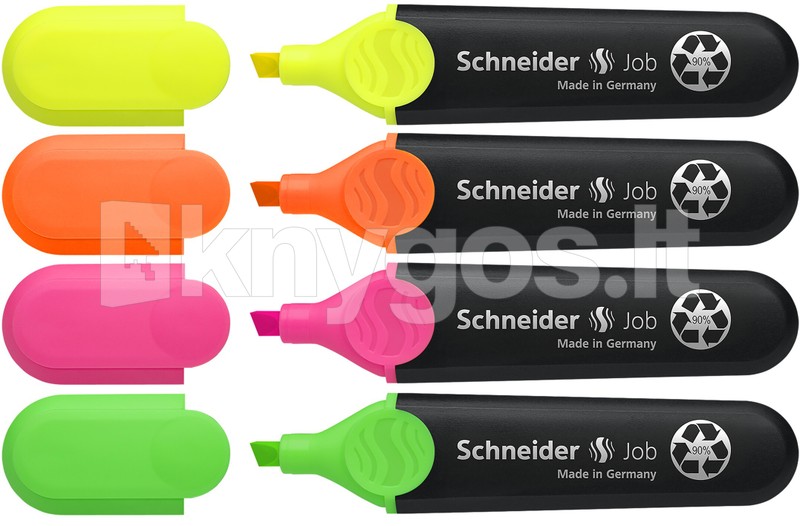 Schneider Teksta izcēlēju komplekts Job, 4