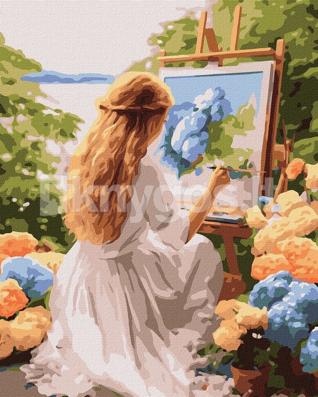 Ideyka Gleznošana pēc skaitļiem: Māksliniece (art_selena_ua)