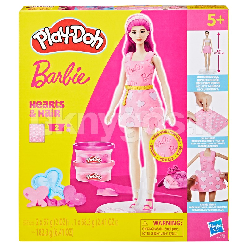PLAY-DOH BARBIE Rotaļu komplekts Hearts And