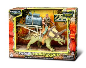 Primal Clash rotaļlieta Dinozauru komandieris