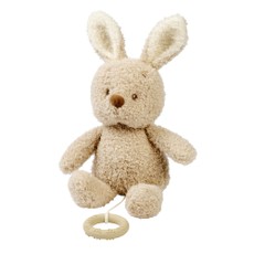 NATTOU Teddy Muzikāla plīša rotaļlieta Zaķis, 16 cm