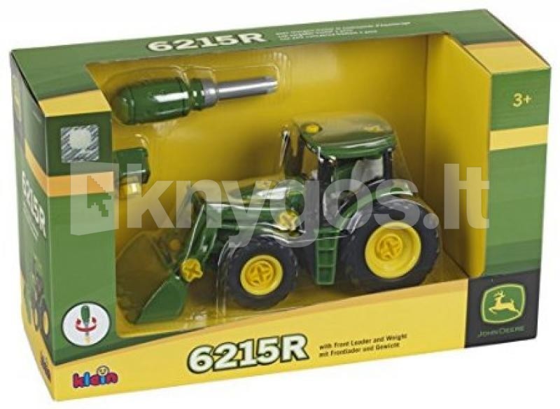 KLEIN John Deere traktors ar atsvaru