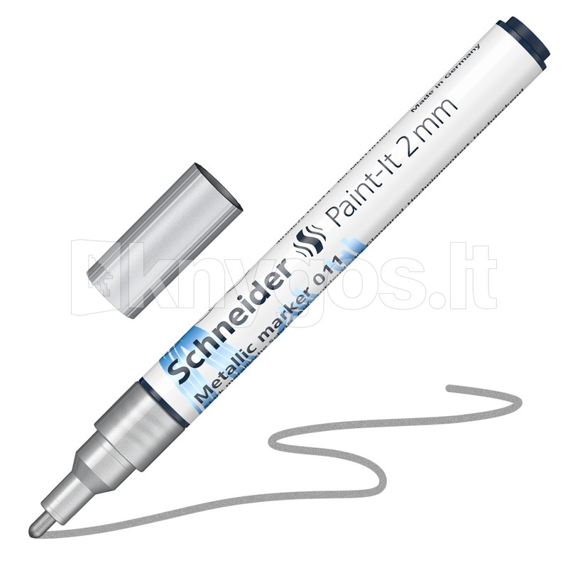 Schneider Marķieris Paint-LT 011, sudraba, 2