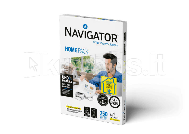 Kopēšanas papīrs NAVIGATOR A4, 80 g/m²