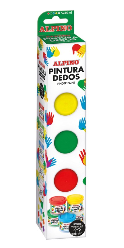 ALPINO Pintura Dedos pirkstu krāsas, 5