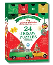 Adventes kalendārs - puzles "Volkswagen Ziemassvētki", 24 puzles pa 50 gabaliņiem katrā: 1200 gabaliņi