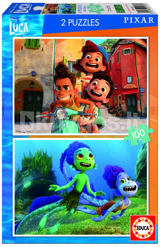 EDUCA 2 puzles LUCA (Disney Pixar)
