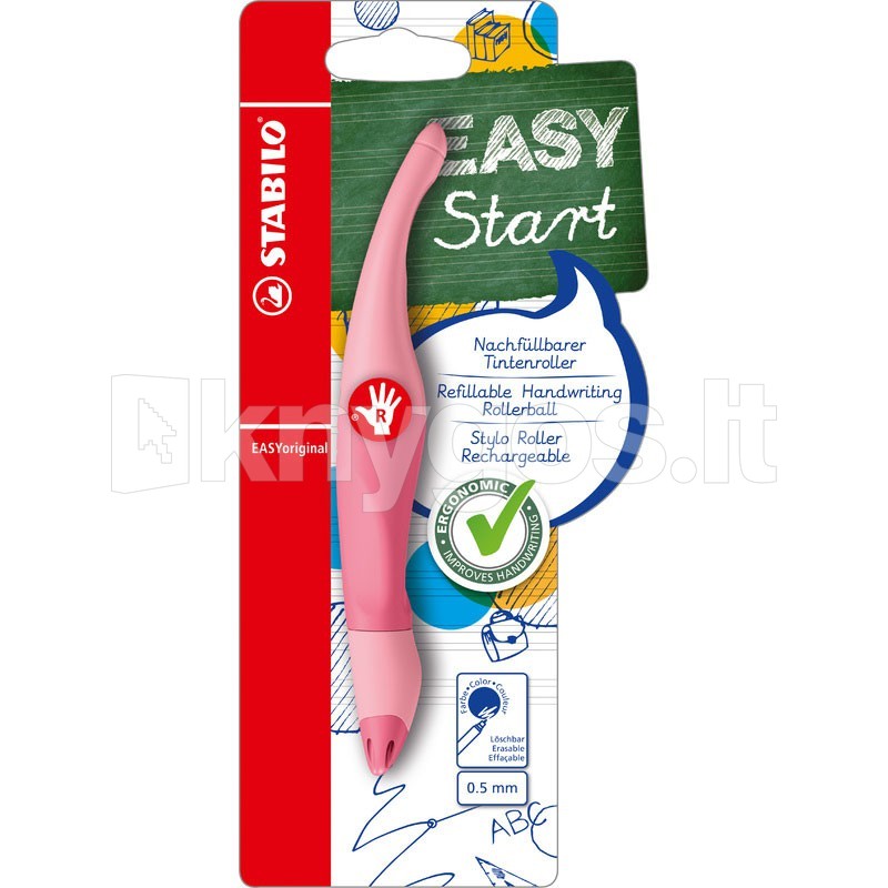 Stabilo Pildspalva EASYStart Original Pastel R