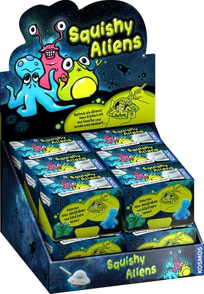 KOSMOS Attīstošais komplekts SQUISHY ALIENS SCHACHTEL