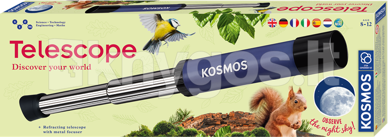 KOSMOS Attīstošais komplekts "Teleskops" 6–12