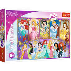 TREFL DISNEY PRINCESS Puzle Princeses, 160 gab.