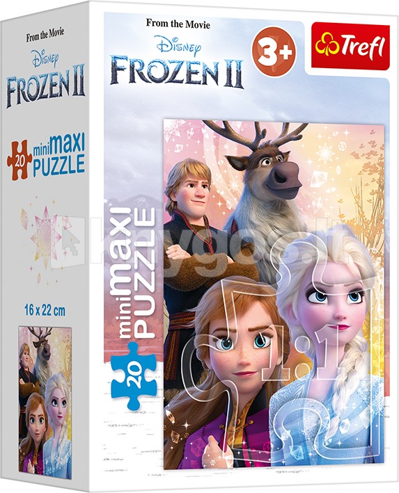 TREFL FROZEN Mini Maxi Puzle Ledus