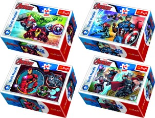TREFL AVENGERS Mini puzle, 54 gab.