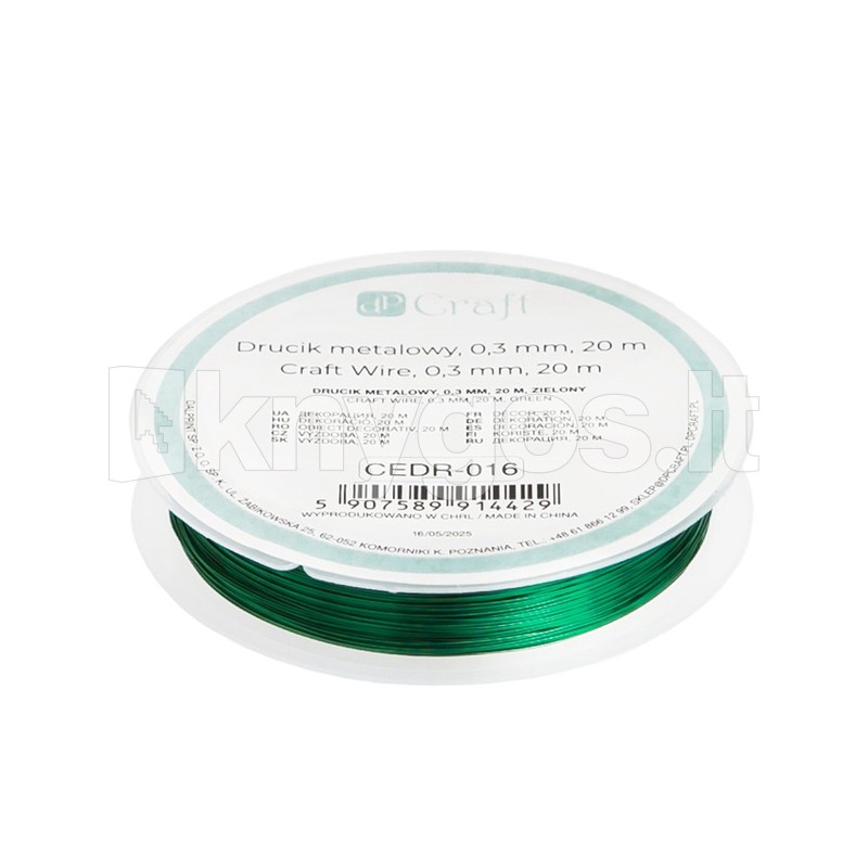 DallPrint Metāla stieple 0,3 mm