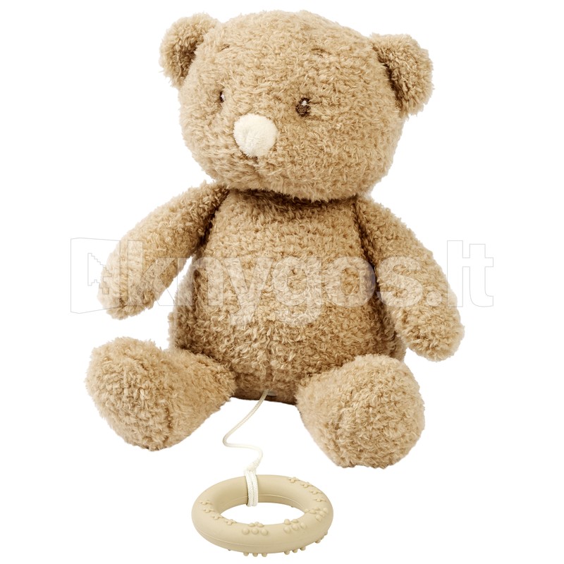 NATTOU Teddy Muzikāla plīša rotaļlieta Lācis