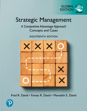 Strategic Management: A Competitive Advantage Approach, Concepts and Cases, Global Edition