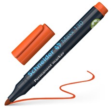Pastāvīgais marķieris Maxx 130, 1–3 mm, oranžs