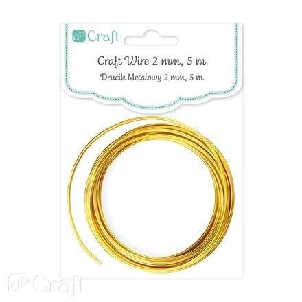 DallPrint Zelta krāsas stieple 2 mm
