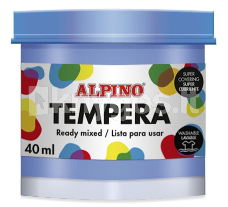 Gvaša (tempera) ALPINO, 40 ml, gaiši