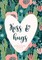 Dotted Bullet Journal - Kiss & Hugs