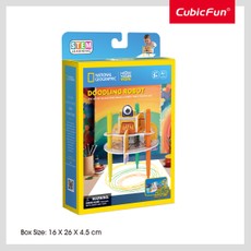 CUBIC FUN National Geographic 3D puzle Rasēšanas Robots