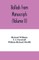 Ballads from manuscripts (Volume II)
