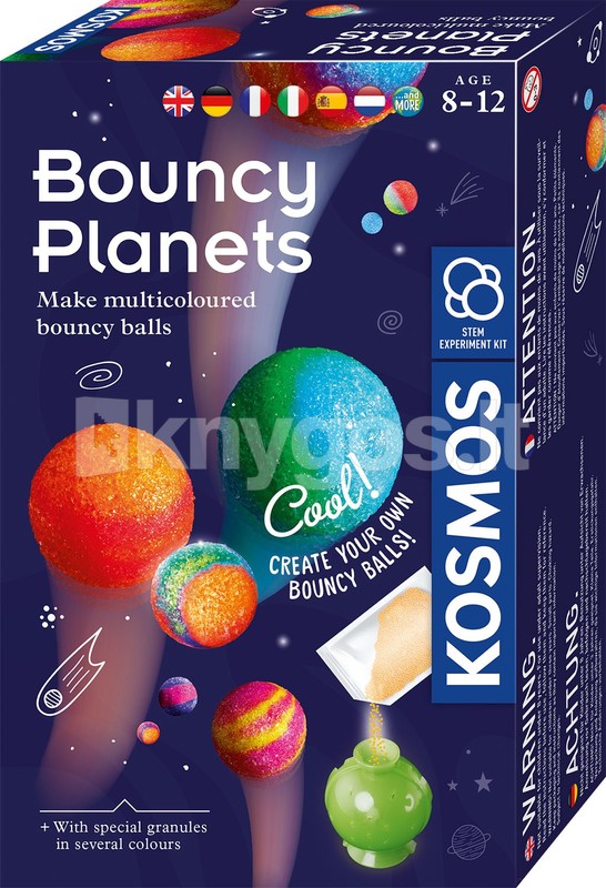 KOSMOS Attīstošais komplekts BOUNCY PLANETS, 8–12