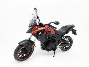 Motocikls MSZ Honda CB400X 1:12, sarkans