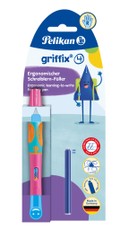 GRIFFIX-4 tintes pildspalva R rozā blisterī