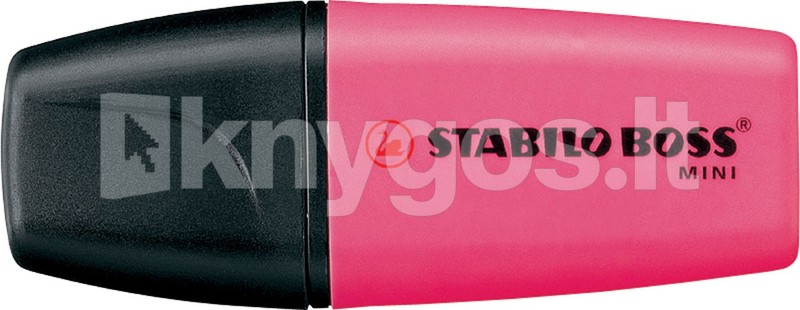 Stabilo Teksta marķieris BOSS MINI rozā