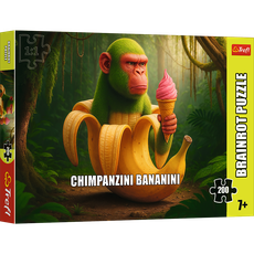 TREFL BRAINROT Puzle Chimpanzini Bananini, 200 gab.