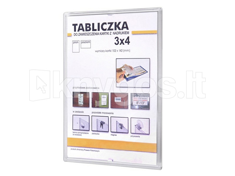 PantaPlast Pašlīmējoša reklāmas uzlīme 10 x