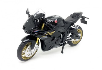 Mēroga motocikls MSZ 1:12 Honda CBR1000 RR-R, melns