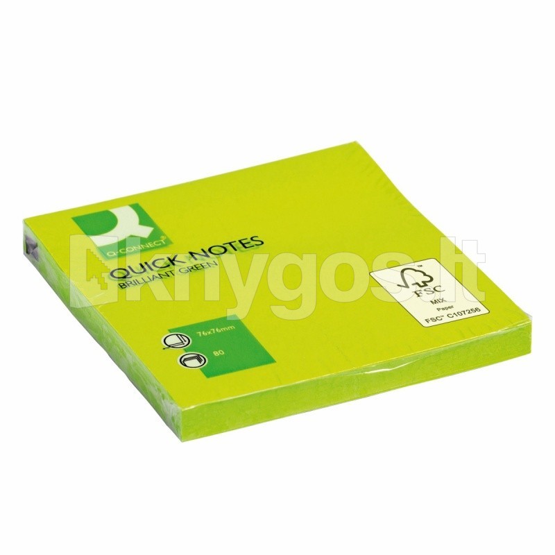 Q-Connect Pašlīmējošas lapiņas 76 × 76