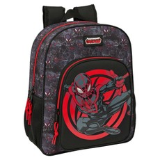 Skolas mugursoma „Marvel Spider-Man“, melna, 38 cm