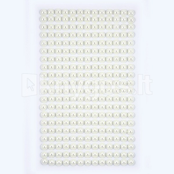 DallPrint Uzlīmējamas pērlītes 6 mm, 260