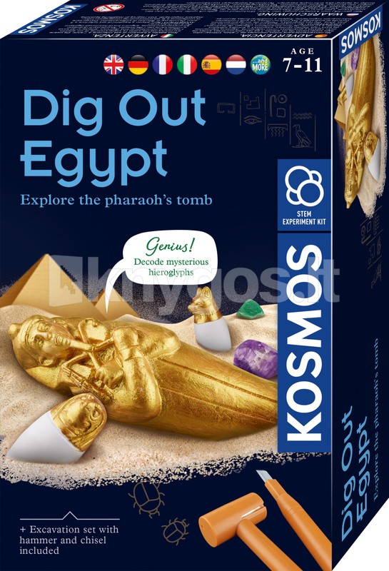 KOSMOS Izglītojošais komplekts DIG OUT EGYPT