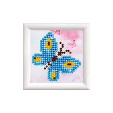 Deimantinė mozaika BUTTERFLY SPARKLE DD Kit with Frame 7x7