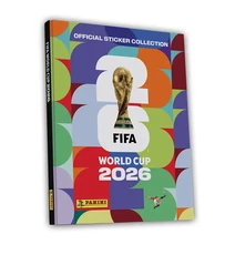 FIFA WORLD CUP 2026 uzlīmju albums cietajos vākos