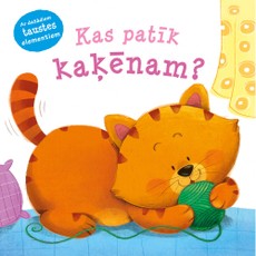 Kas patīk kaķēnam? Ar dažādiem taustes elementiem