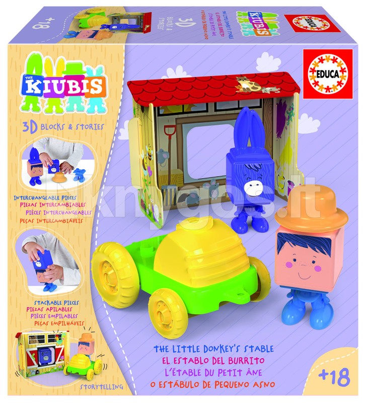 EDUCA 3D bērnu spēles "The