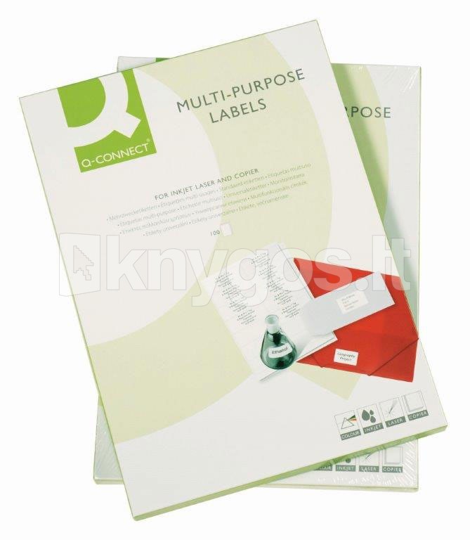 Q-Connect Pašlīmējošas etiķetes 105,0 x