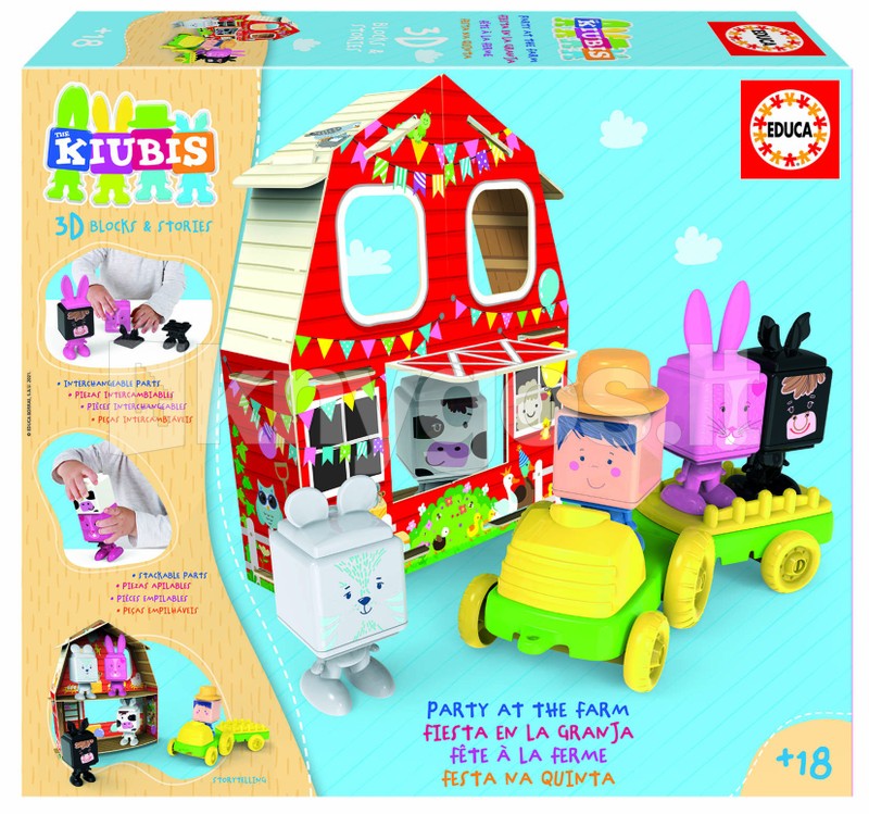 EDUCA Bērnu spēle 3D THE KUBIS