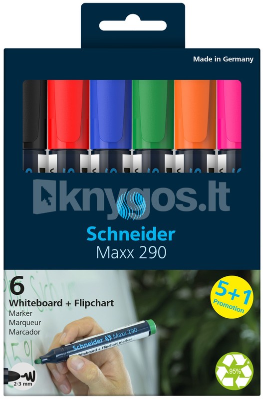 Schneider Marķieru komplekts MAXX 290 baltajai