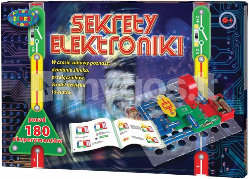 Secrets Electronics — 180 elektronikas eksperimentu