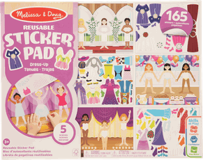 MELISSA & DOUG Atkārtoti lietojamo uzlīmju komplekts – Tērpi