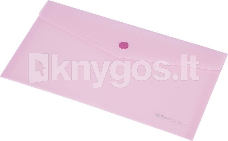 PantaPlast Rozā DL aploksne-mape