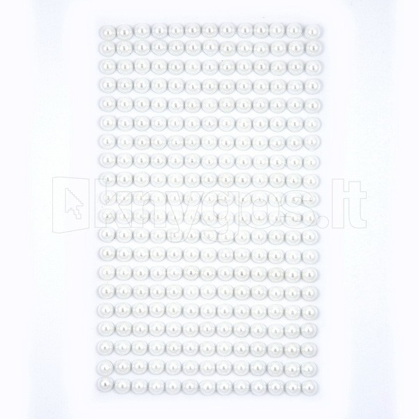 DallPrint Uzlīmējamās pērlītes 6 mm, 260