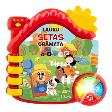 CHICCO Interaktīva grāmata FERMA (Latviešu val.)